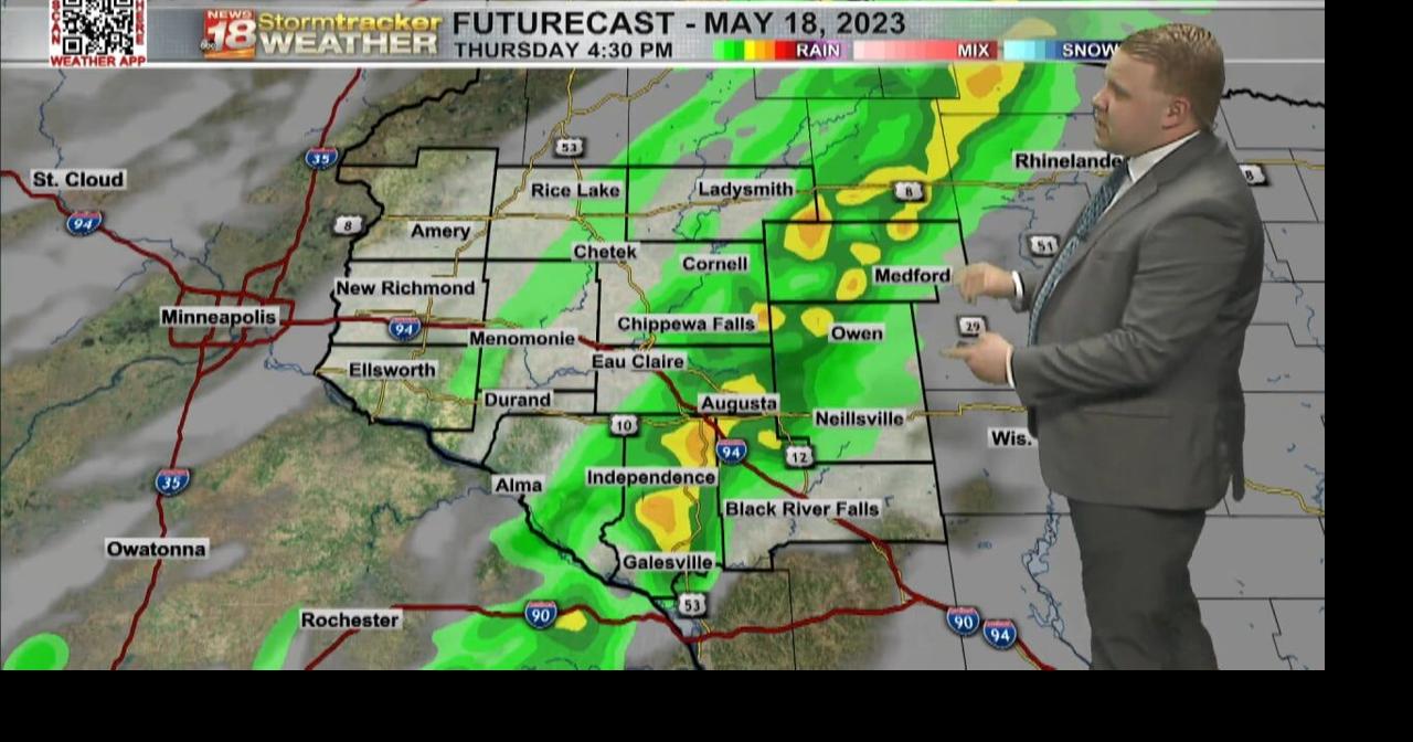 Chances for showers and thunderstorms return today, isolated strong to ...