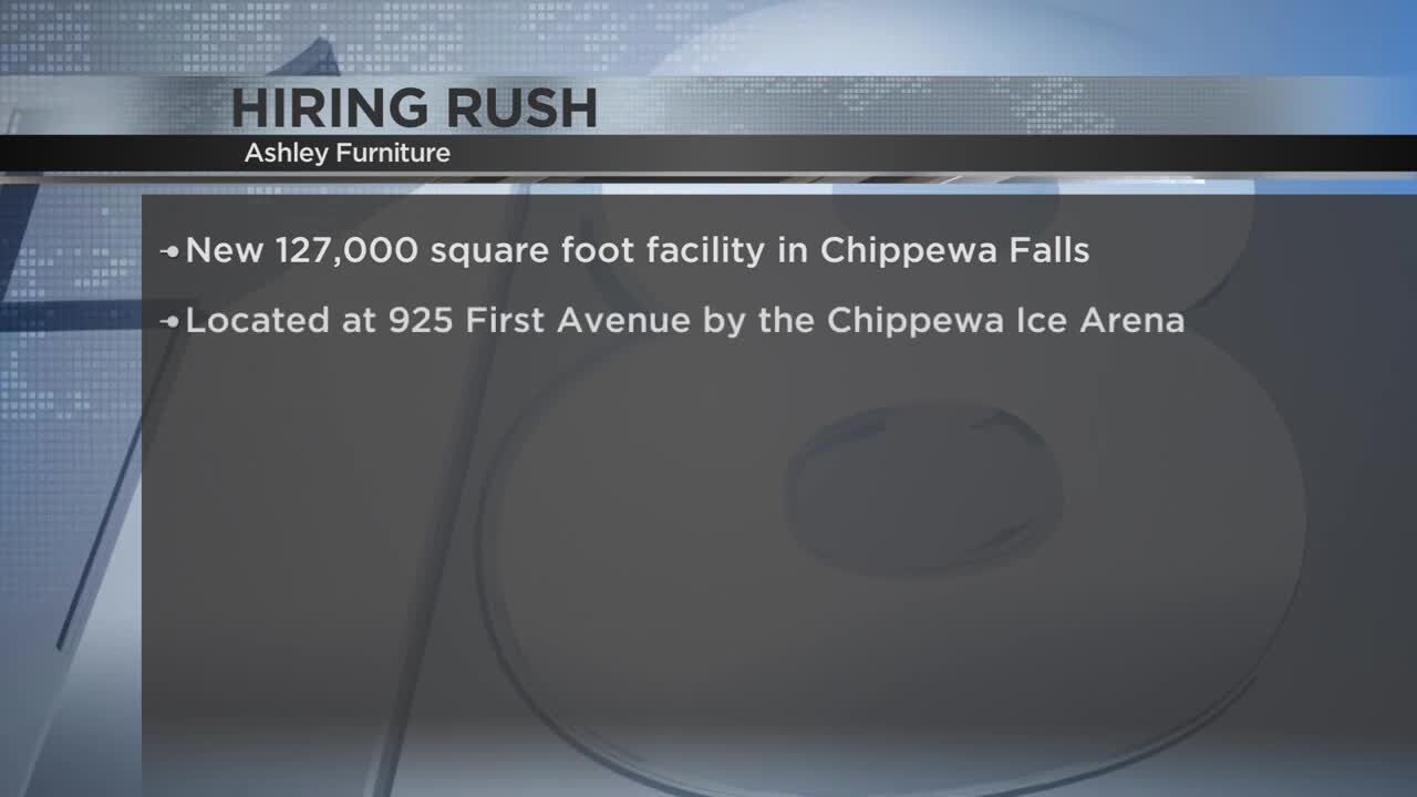 Ashley Furniture opening new facility in Chippewa Falls creating