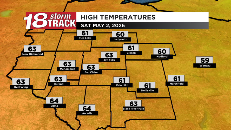 A seasonable and mostly dry weekend; Cooler temps return next week ...