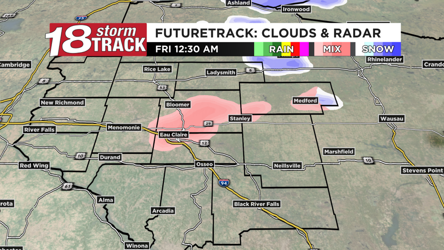 Slippery travel possible from freezing drizzle/rain for both Christmas ...
