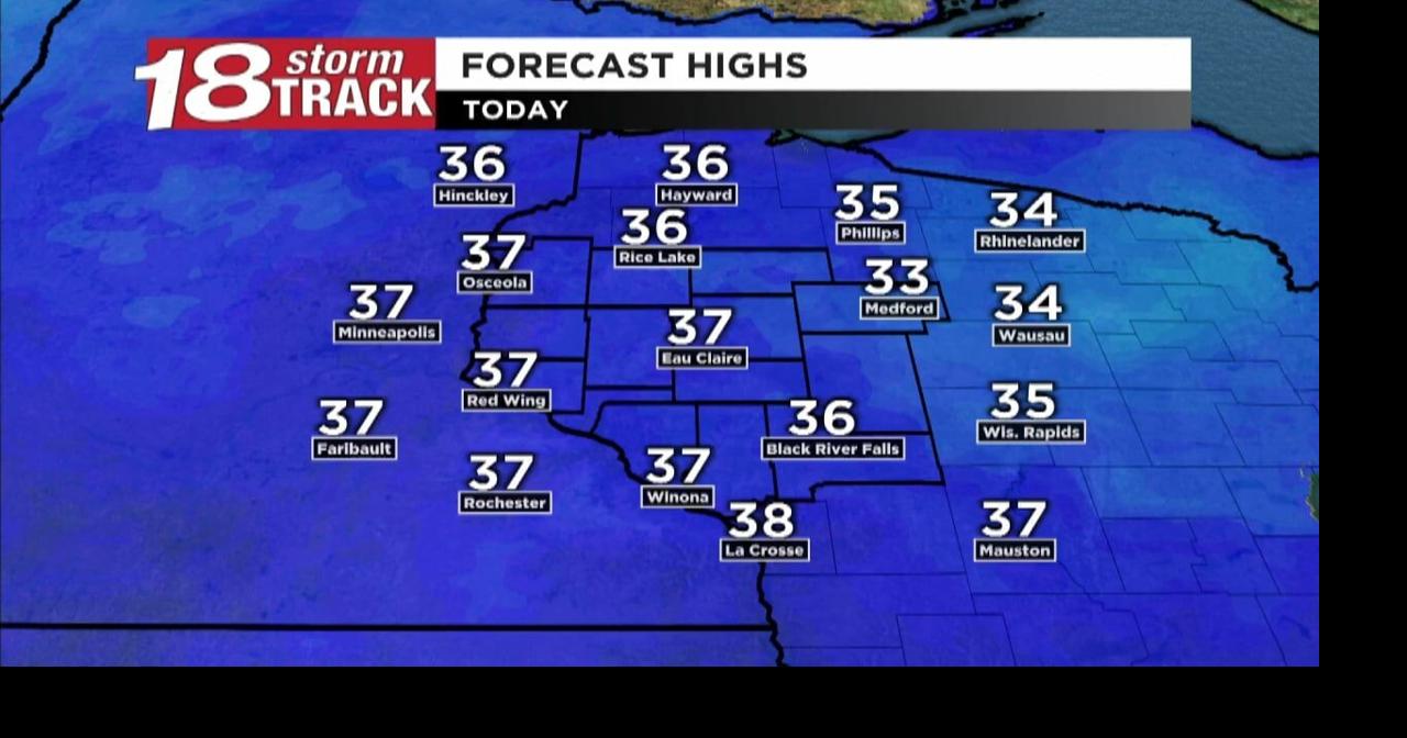 A gloomy but mild forecast expected through the weekend | 18 Storm ...