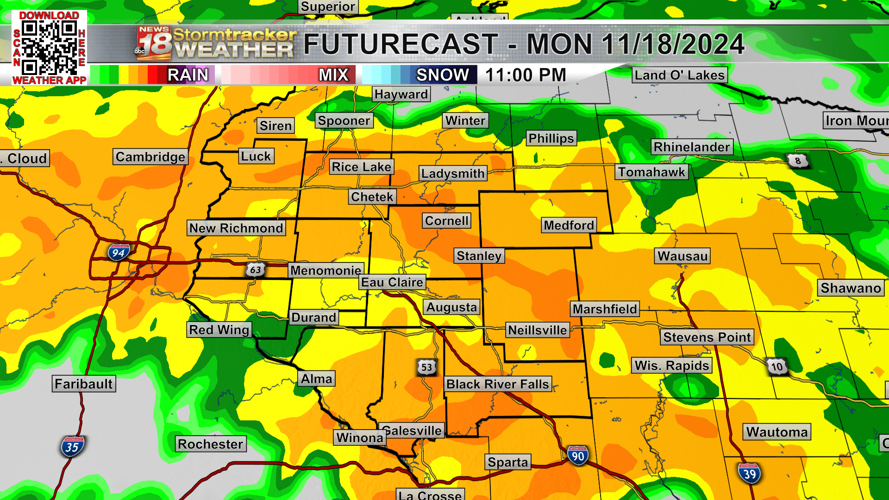 Strong low pressure system to bring soaking rain, gusty winds and ...
