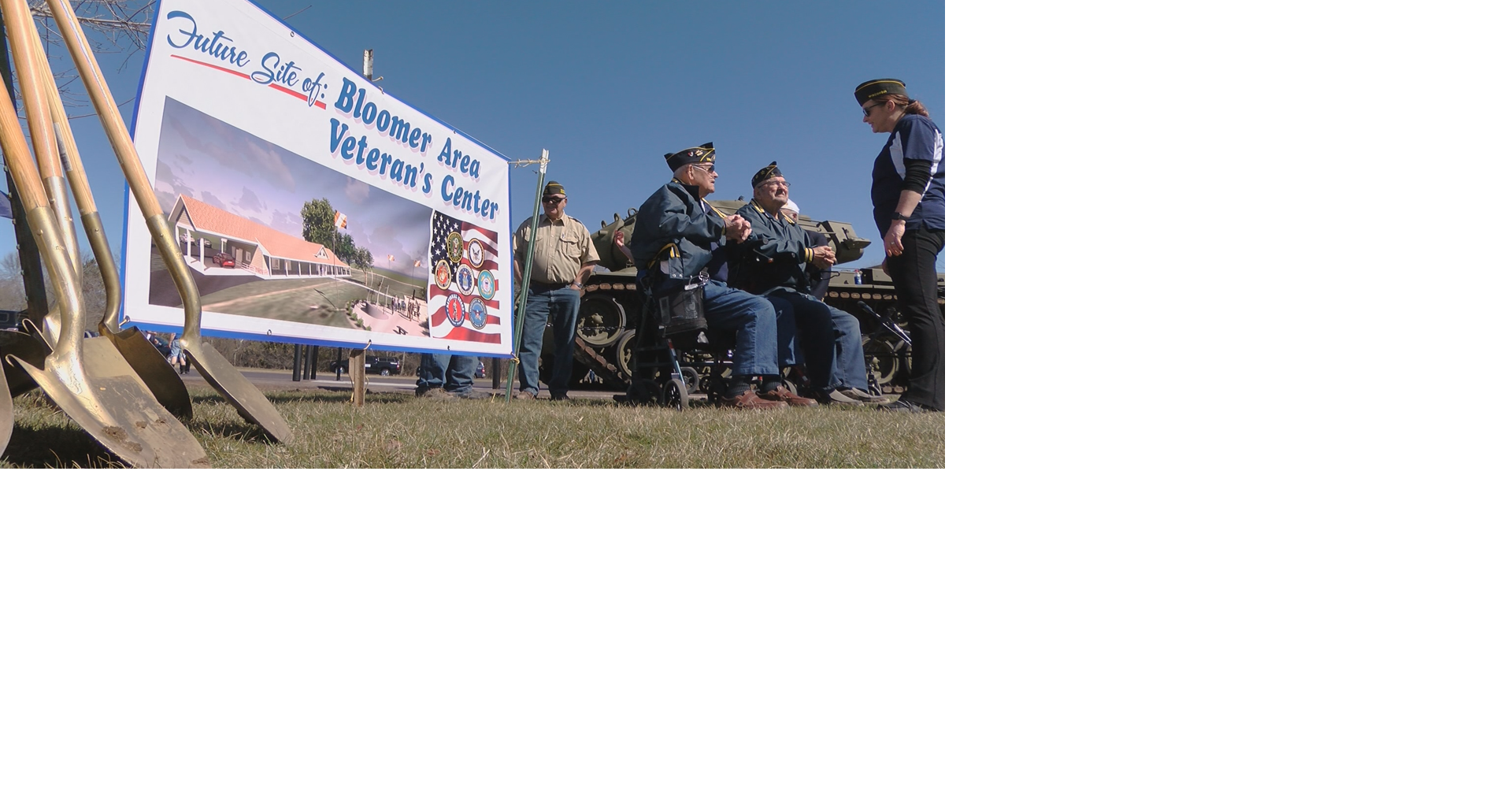 Groundbreaking held on future Bloomer Area Veterans Center Chippewa