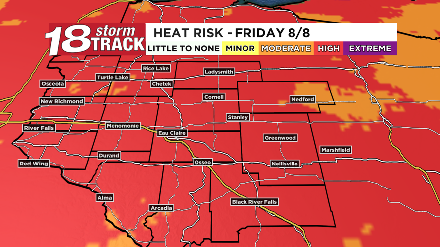 A warmer and more humid weather pattern begins Wednesday along with ...