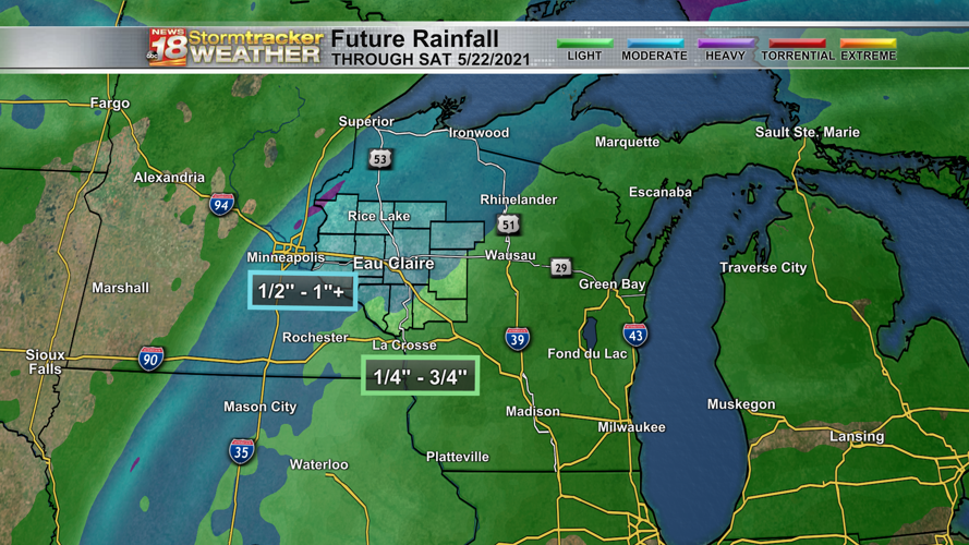 Even more beneficial rain is on the way! | 18 Storm Track Weather ...