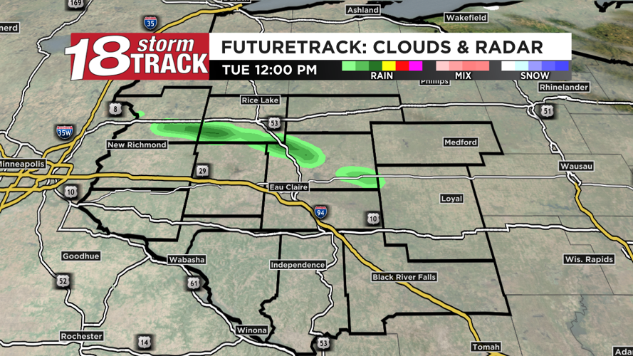 An active weather pattern brings cooler weather as well as chances of ...