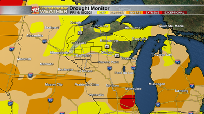 Wisconsin's drought conditions improving despite not much change locally |  Weather | wqow.com