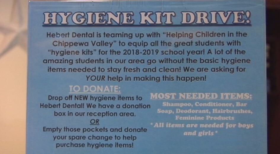 Hygiene Kit Drive collects money and items for kids in the