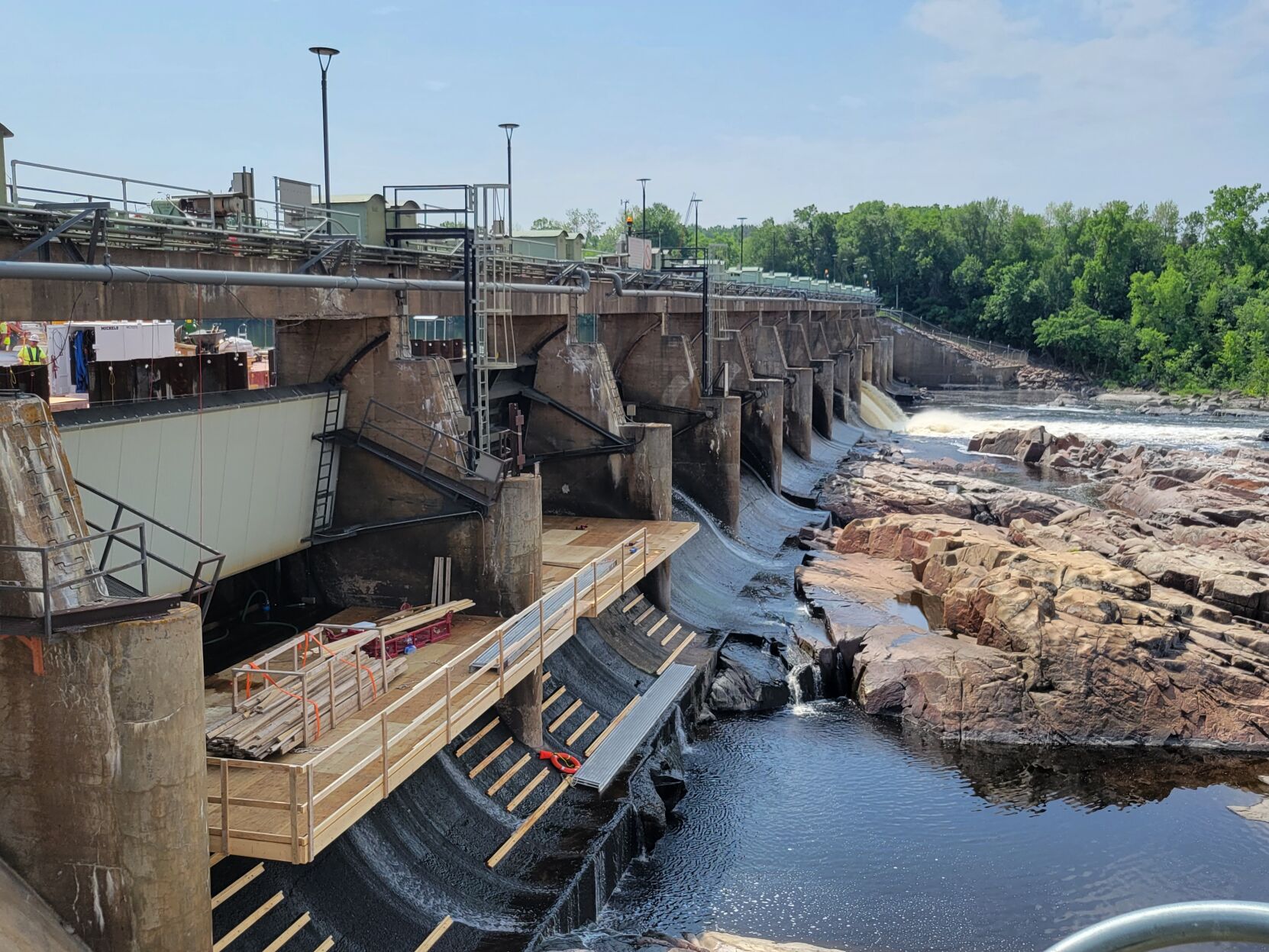 Construction underway on 95 year old dam in Chippewa Falls News