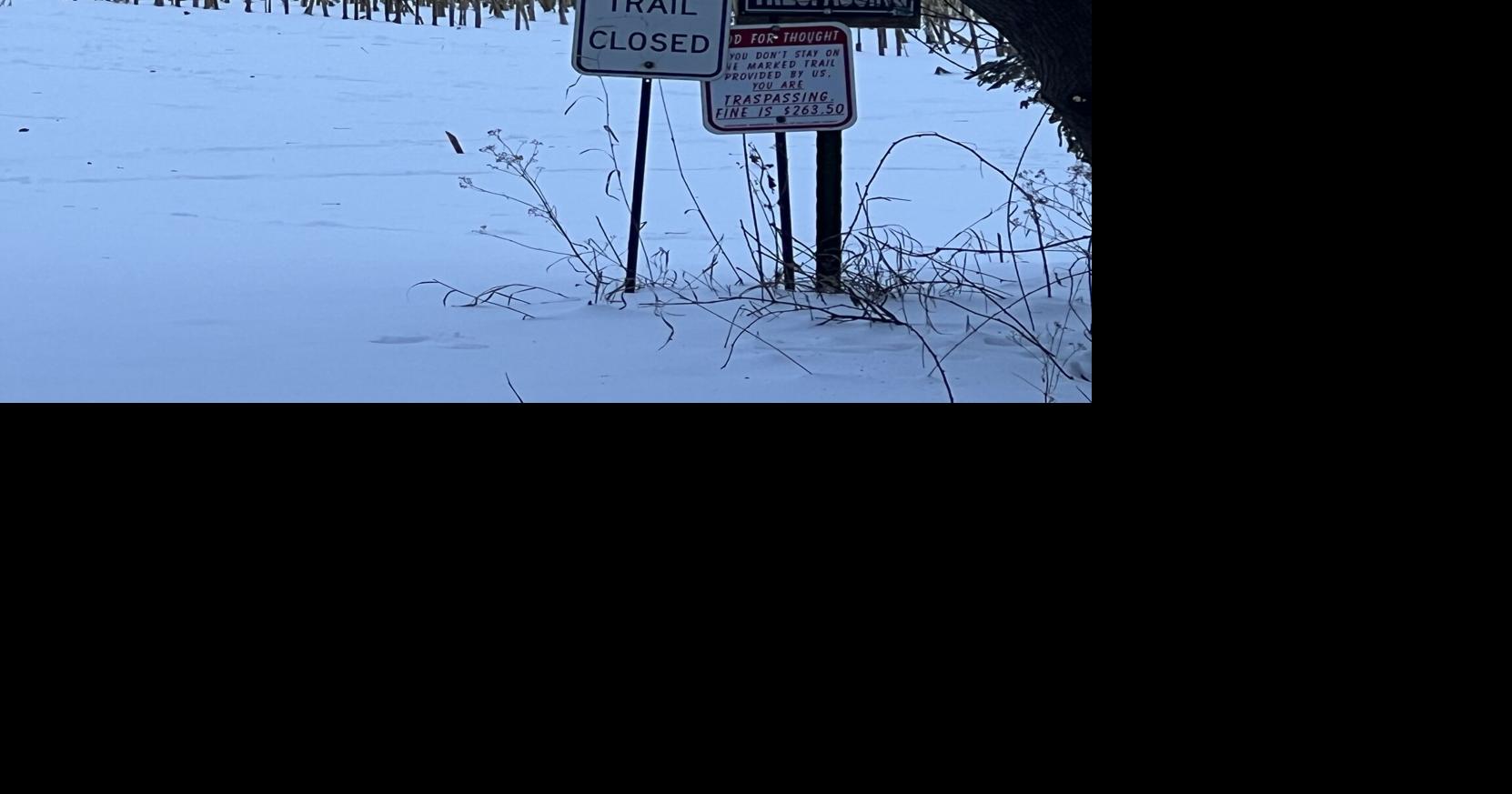 Volunteers start preparations for snowmobile trails
