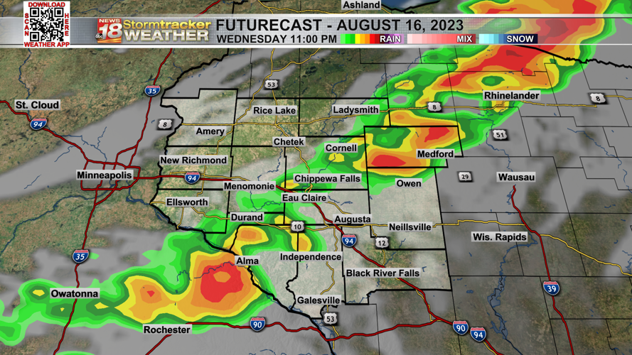 A pleasant Tuesday ahead; warm and windy Wednesday with strong to ...