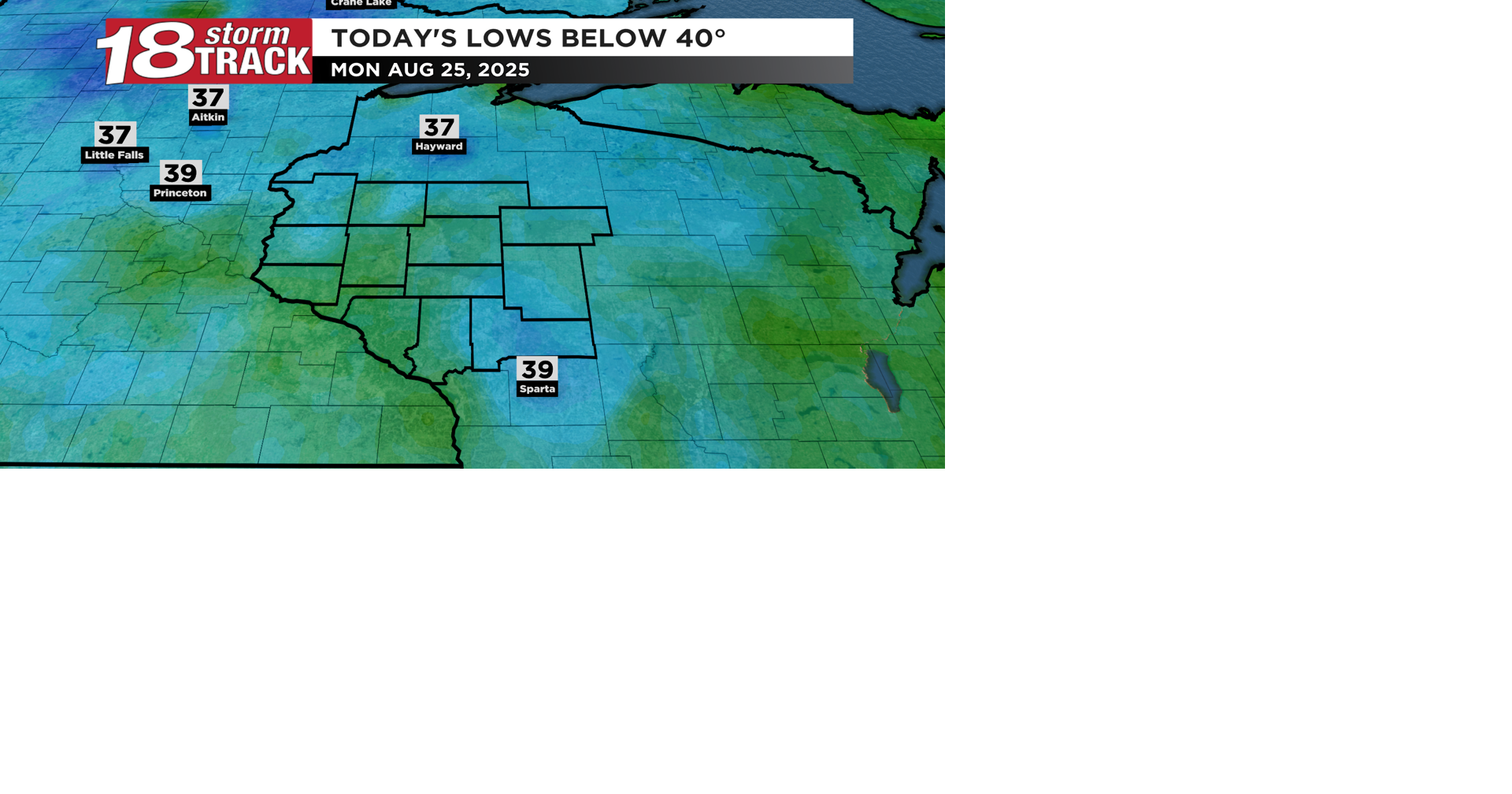 Cooler than average air will likely continue through Labor Day weekend ...