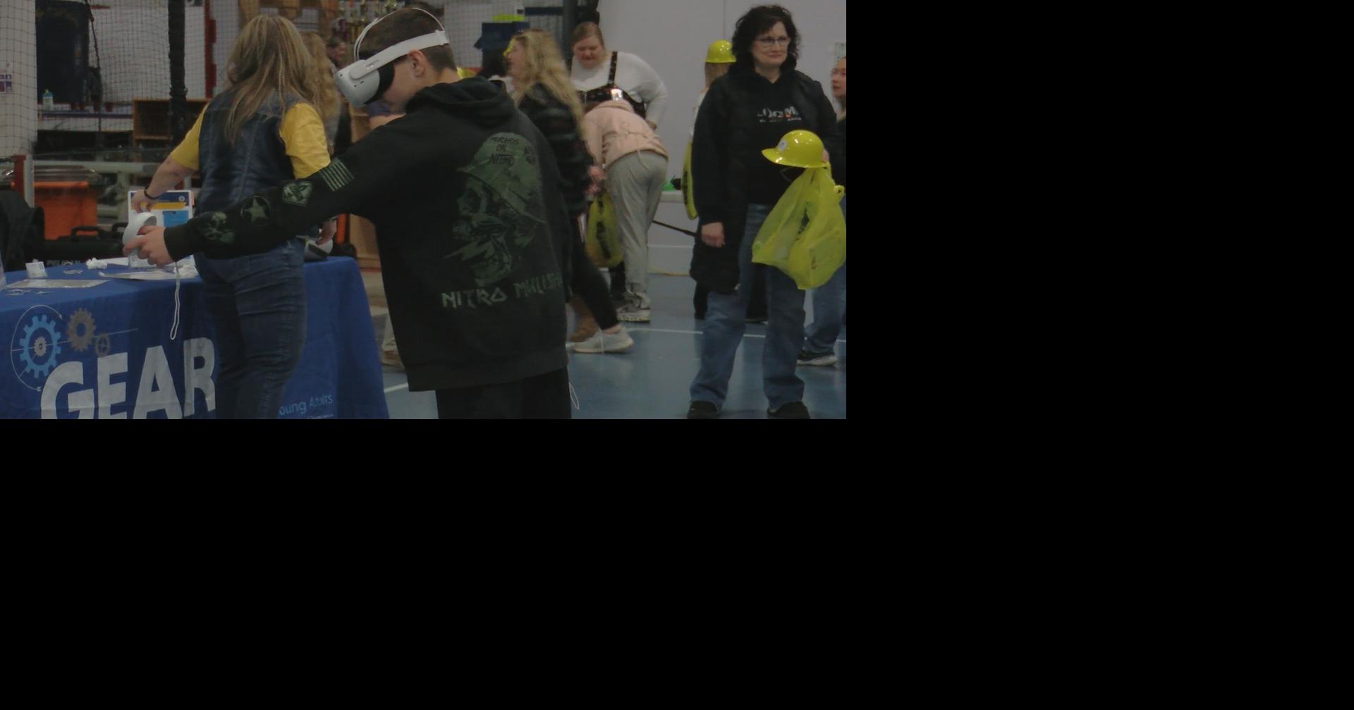Thousands of students attend Career Venture in Eau Claire to learn about career paths