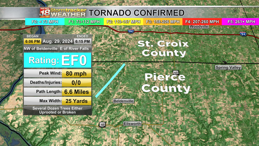 Two tornadoes confirmed from last Thursday's round of severe weather ...