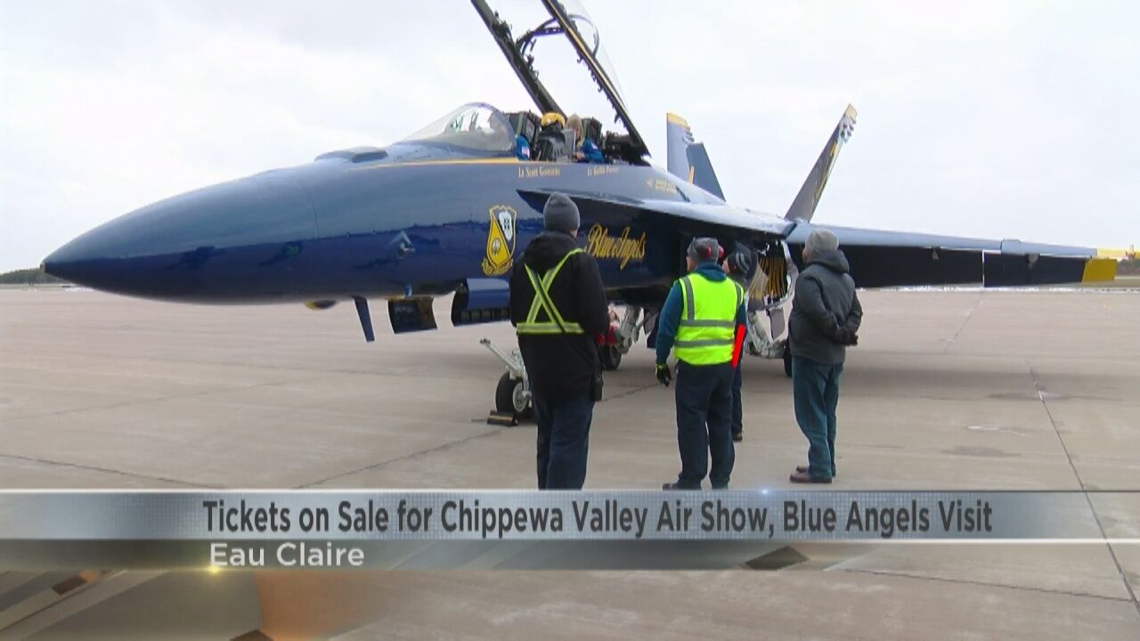 Tickets on sale for 2022 Chippewa Valley Air Show Blue Angels