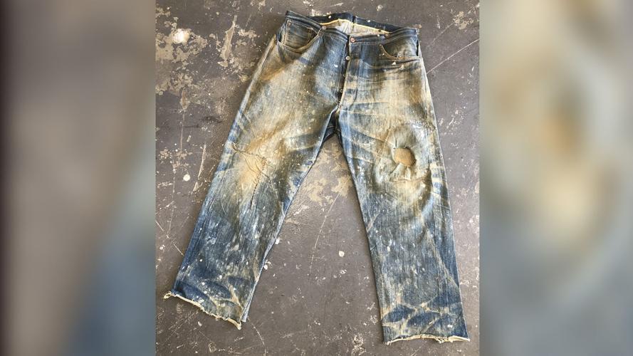 19th-century Levi's jeans found in mine shaft sell for more than $87,000 |  News 