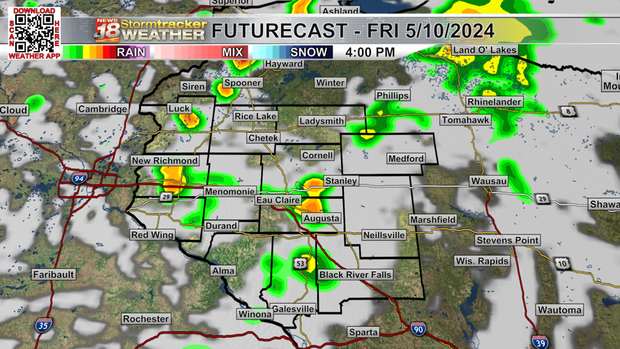 A chance for frost falls between a couple chances for rain | 18 Storm ...