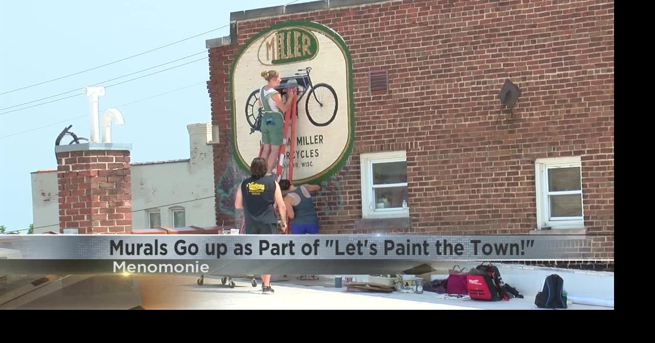 Murals going up in Menomonie as part of first 'Let's Paint the Town