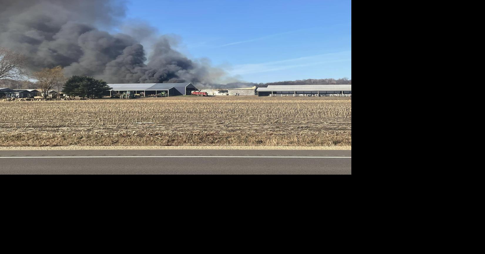 Crews in Mondovi respond to farm fire News