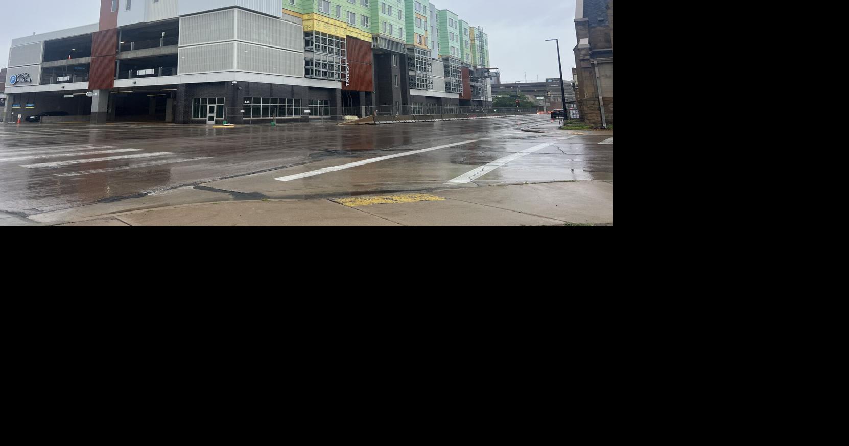 Developer sheds light on downtown transfer center delays
