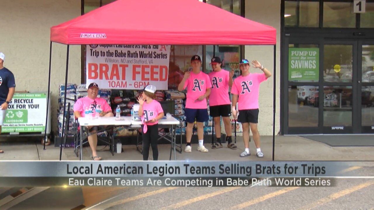 Eau Claire A s sell brats to fundraise for world series trips