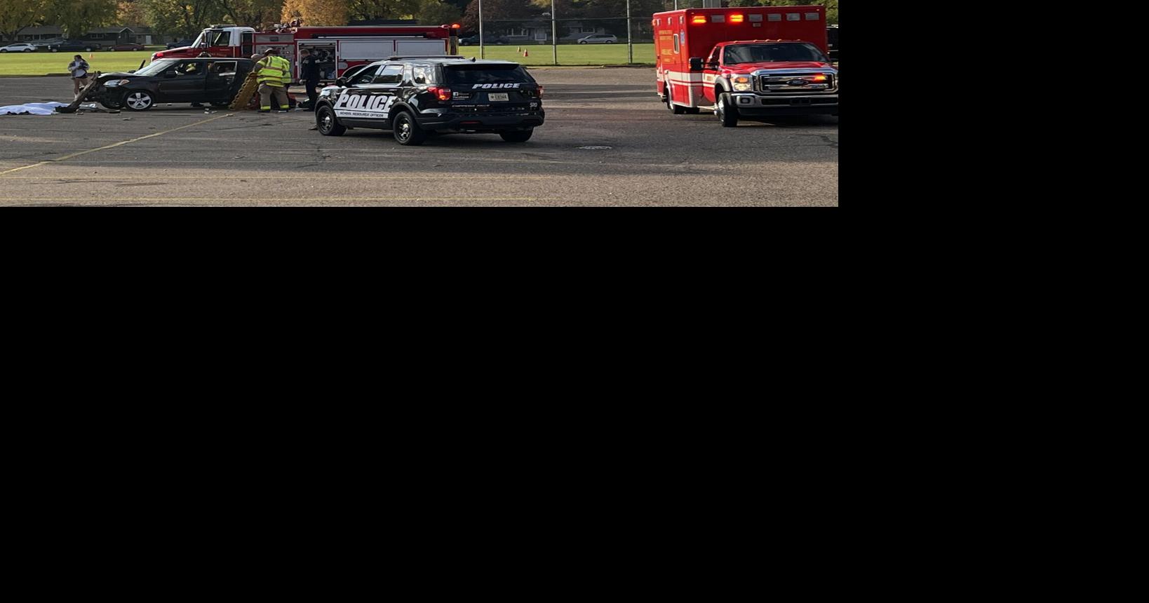 Chippewa Falls students learn from mock drunk driving crash Chippewa