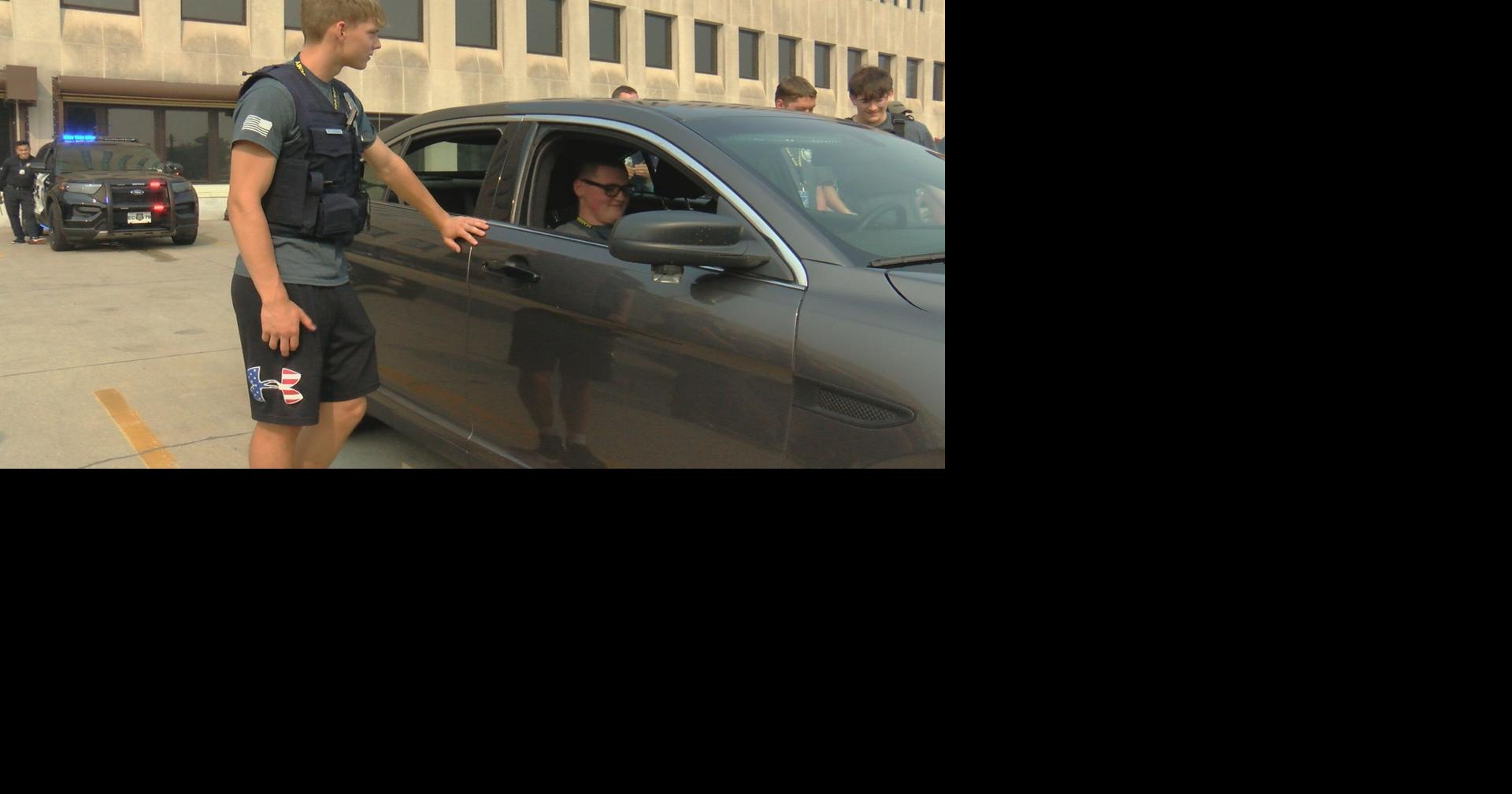 Students get behind-the-scenes at law enforcement with Junior Police Academy