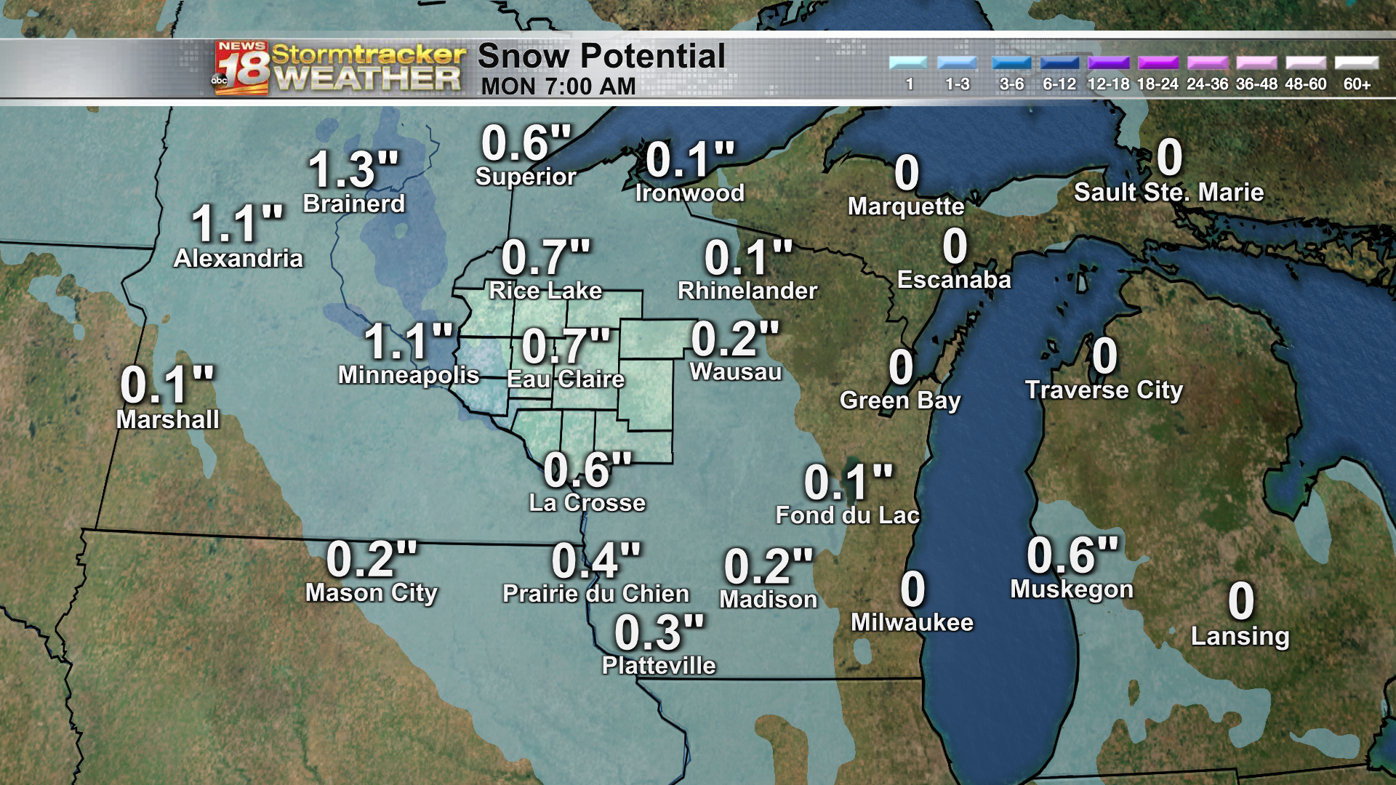 Light Snow To End The Weekend A Rollercoaster Of Temperatures Comes After Valentine S Day Weather Wqow Com