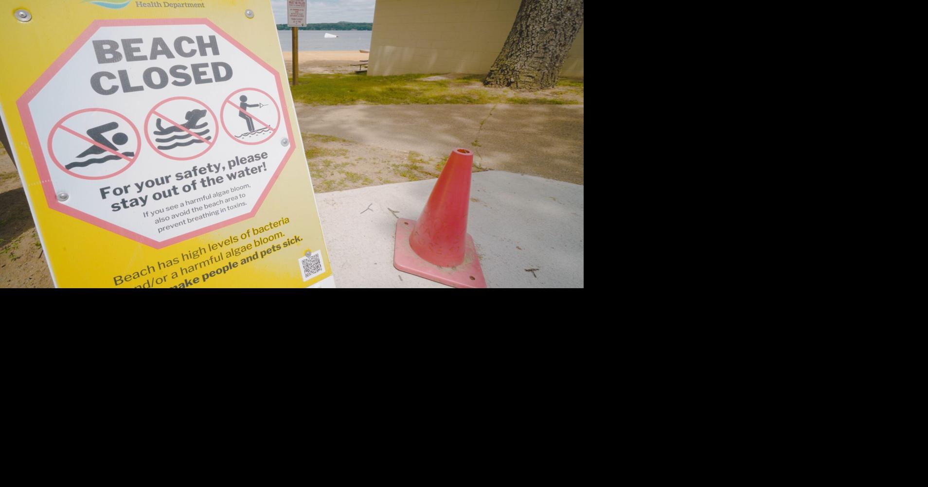 Health department begins beach testings for E. coli and algae, issue advisory for Riverview Beach