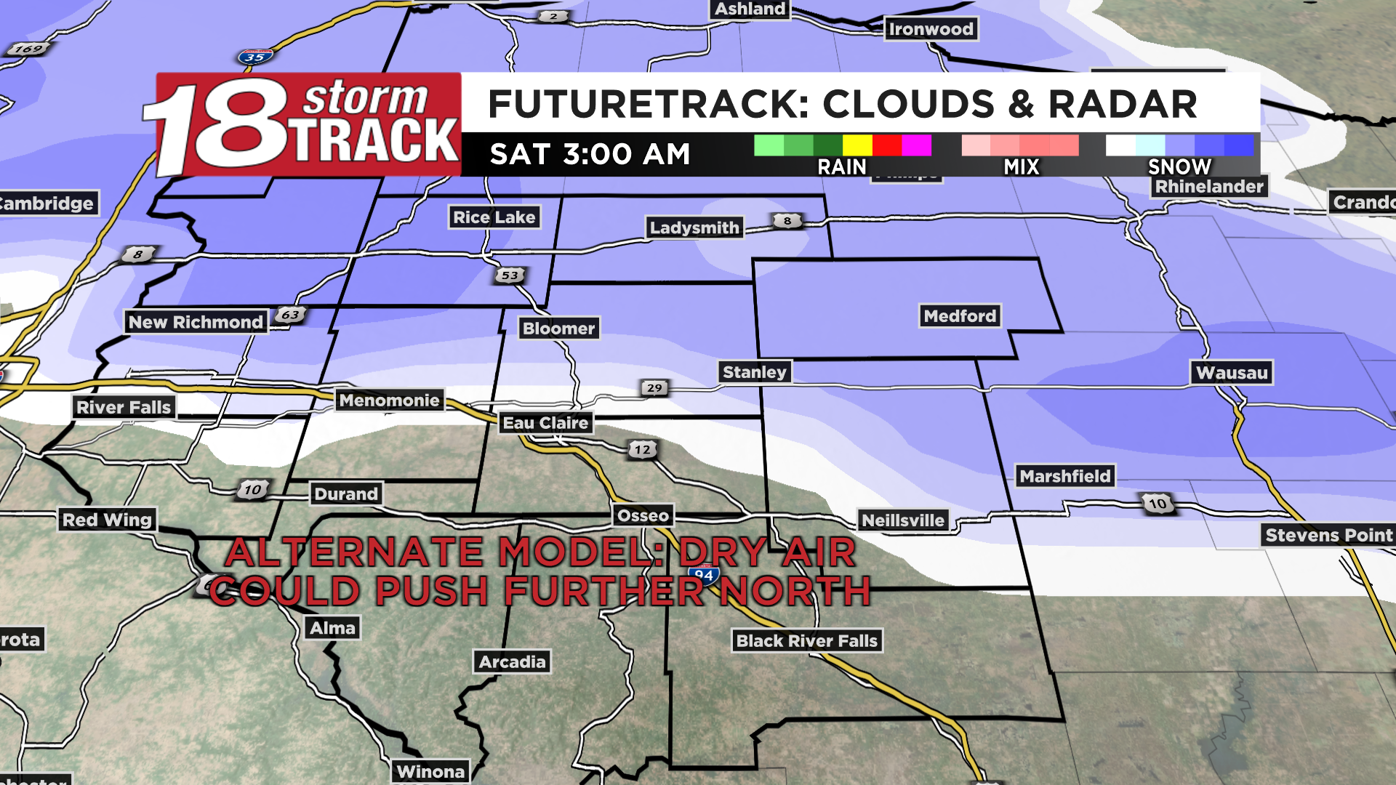 Hazardous to dangerous travel conditions likely through