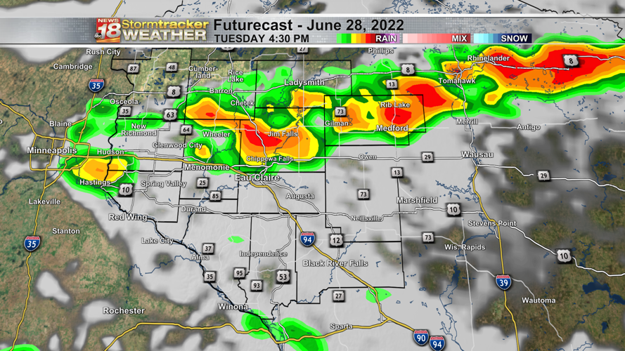 Large hail, damaging winds possible with multiple rounds of storms ...