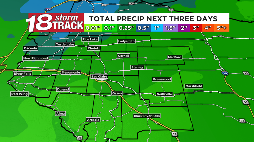 Rain chances in the forecast to begin the month of May; the weekend is ...