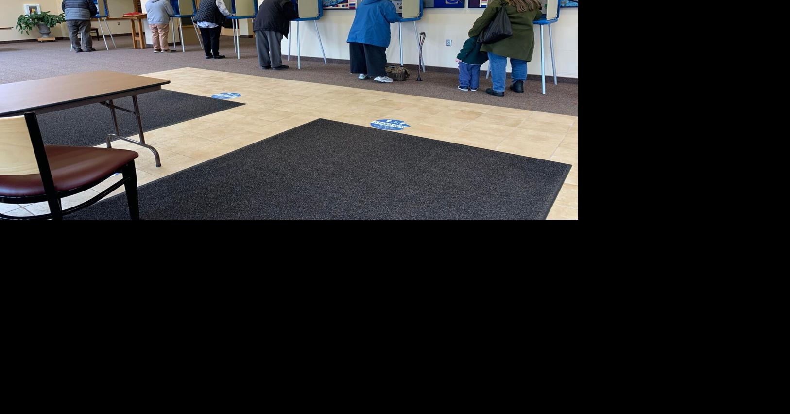 Spring election 30 of Eau Claire County registered voters cast