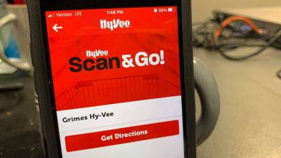 Hy-Vee Scan and Go app