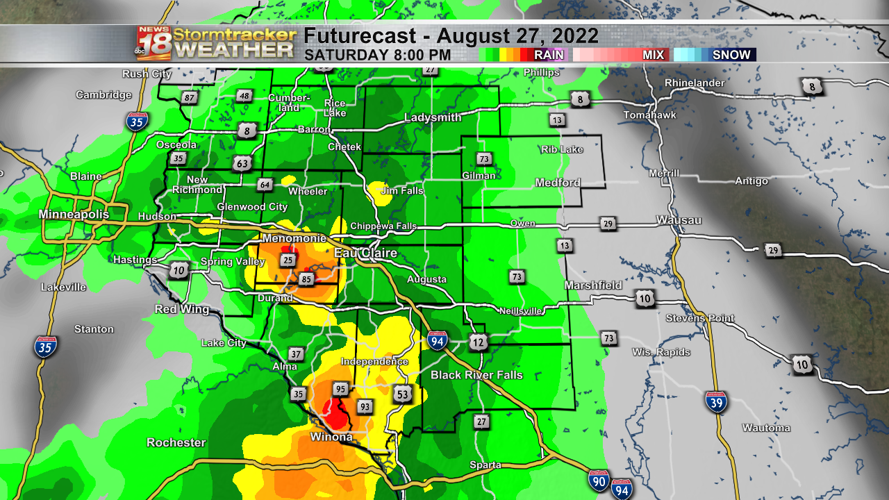 Strong to severe storms possible this evening ahead of next round of ...