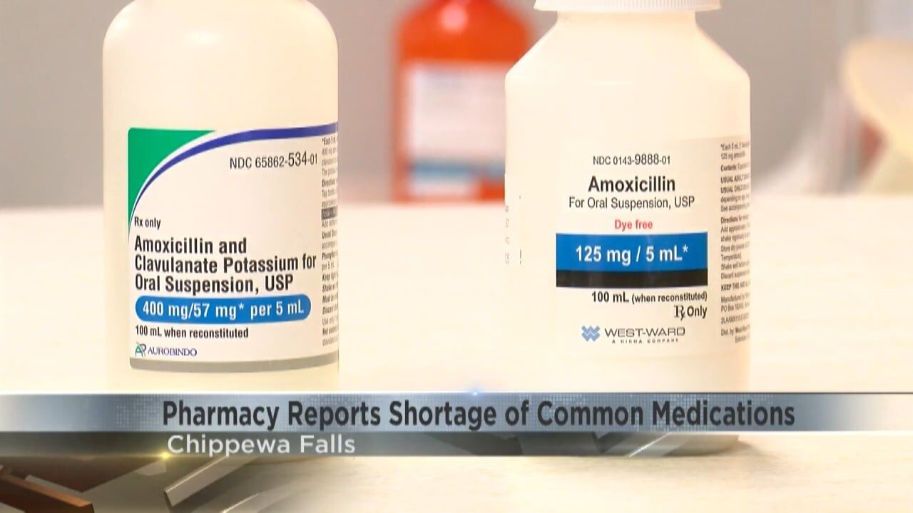 Chippewa Falls pharmacy reports shortage of common medications