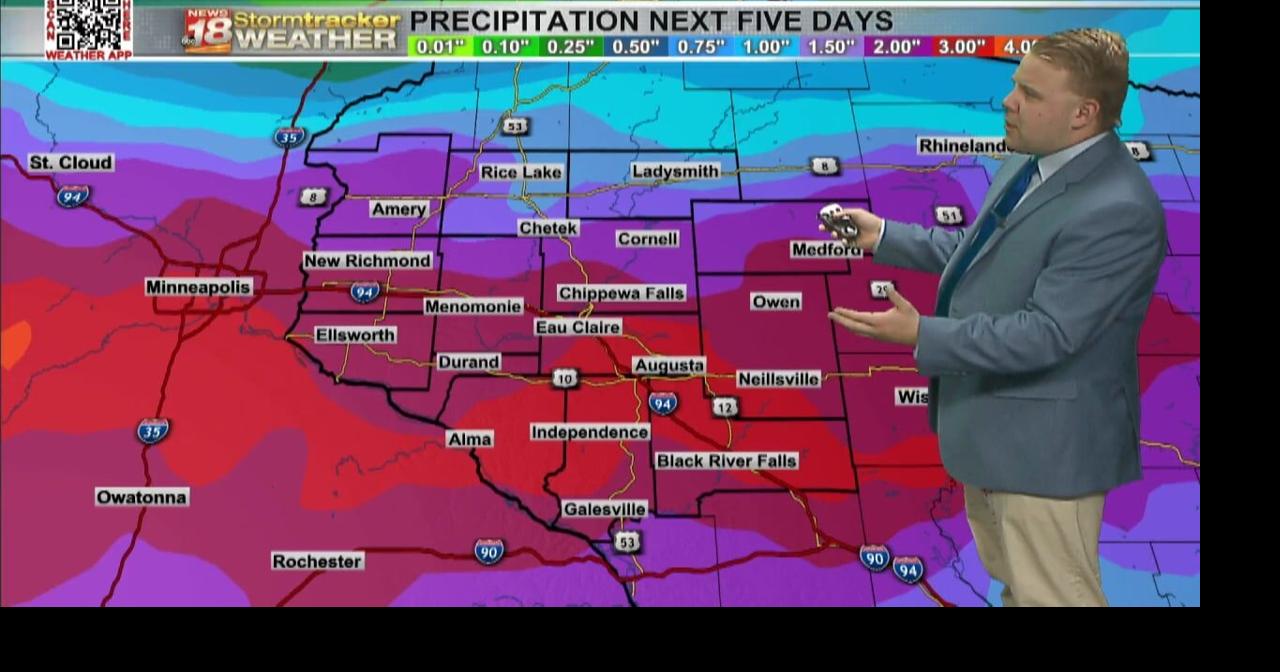 One warm and very humid day ahead; rain chances increase heading into ...