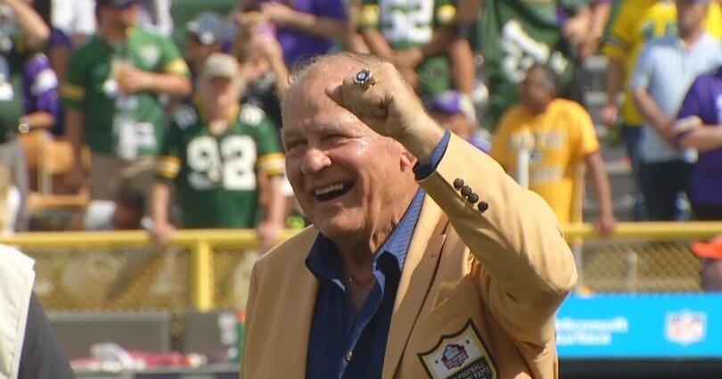 Jerry Kramer's name unveiled at Lambeau during halftime ceremony | News |  wqow.com