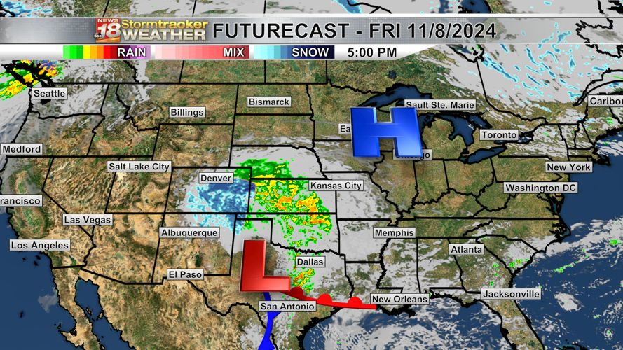 A drier second half of the week ahead; rain showers return over the ...