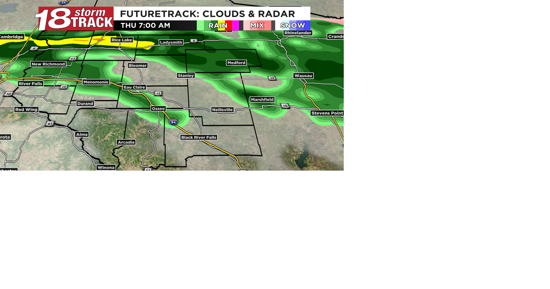 Weather will get chilly and breezy for a couple days after tomorrow's round of rain
