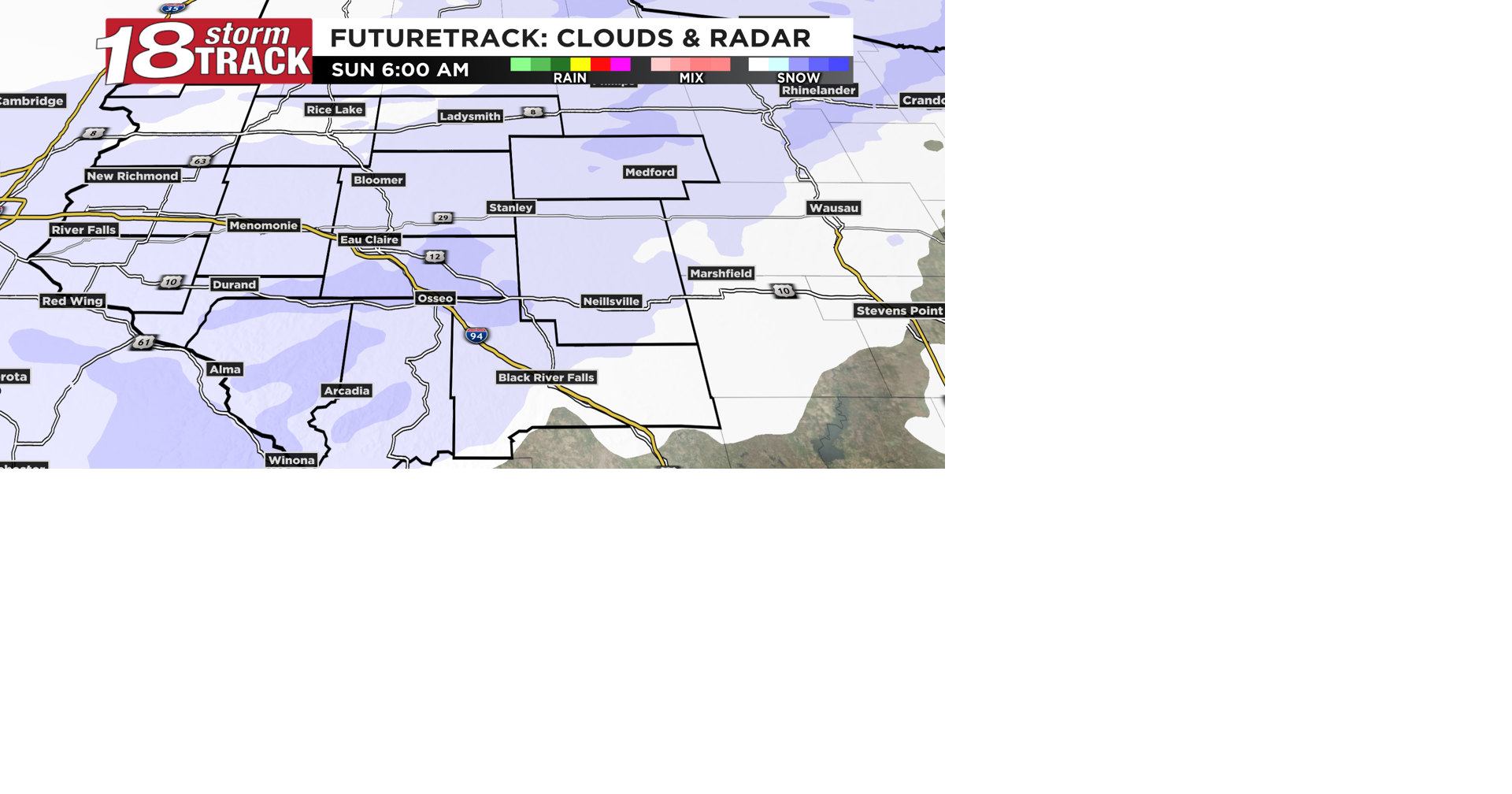 Another round of snow possible Saturday night into Sunday morning ...