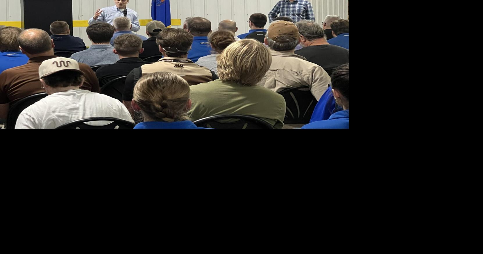 Rep. Van Orden brings Rep. Jim Jordan to talk tax relief at Menards