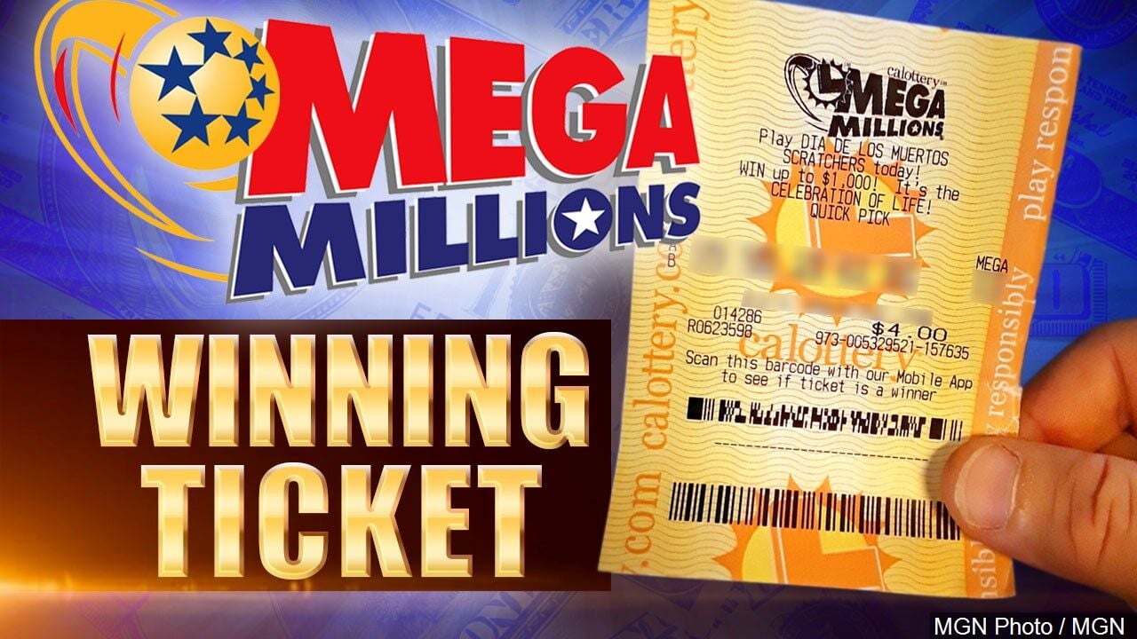 Mega Millions winning ticket