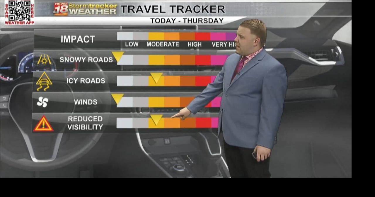 Areas of drizzle, freezing drizzle and fog around the next few days ...