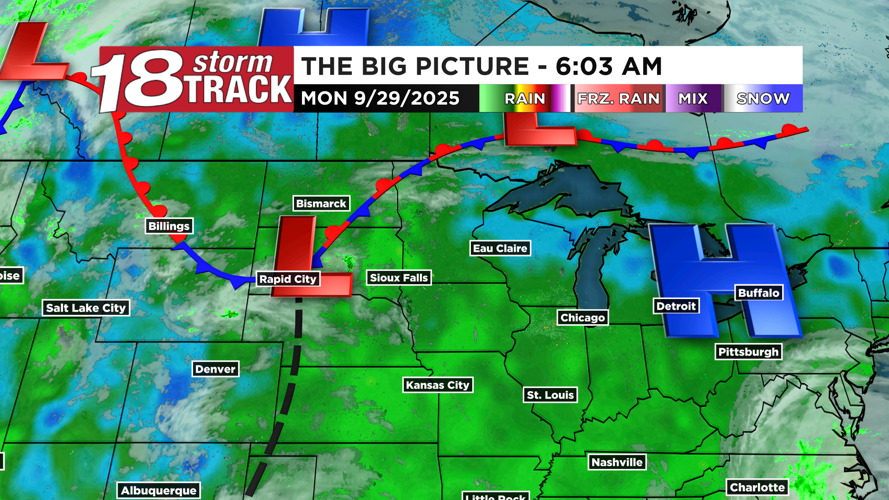 Unseasonably warm weather expected this week | 18 Storm Track Weather ...