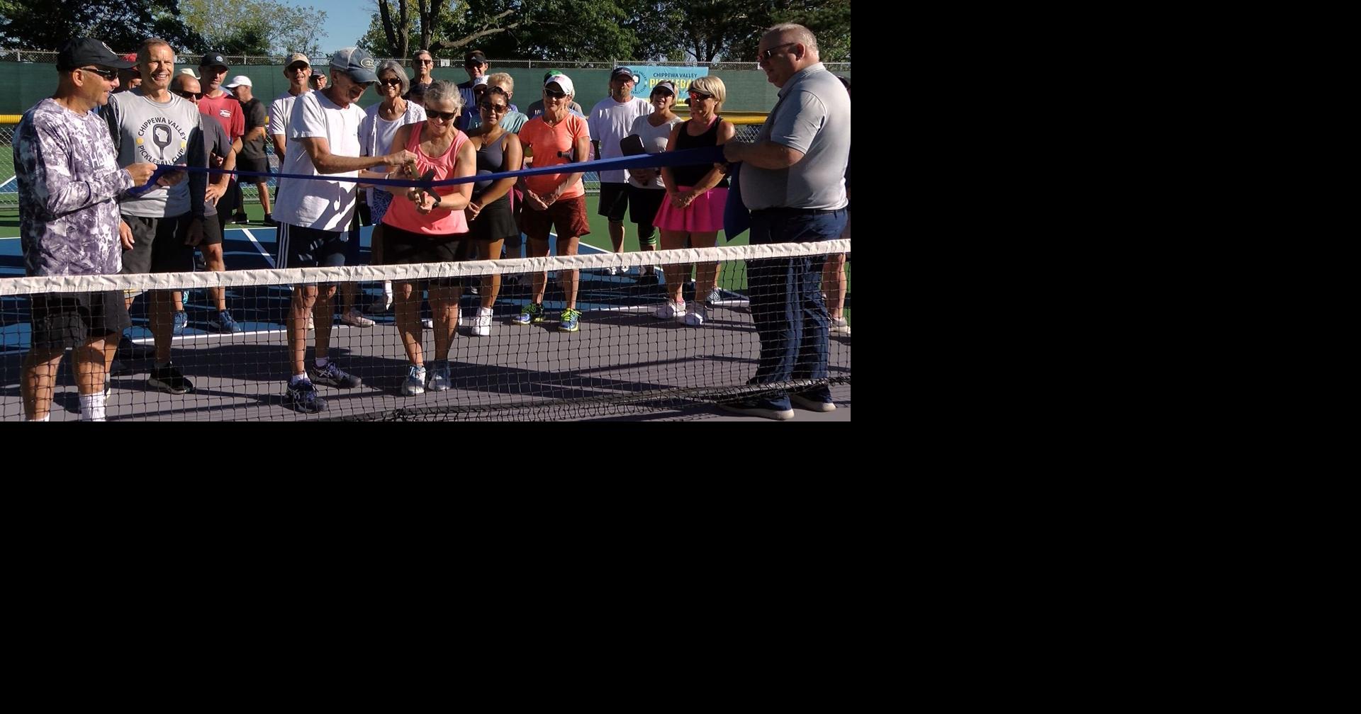 Eau Claire pickleball courts resurfaced, project celebrated Eye On