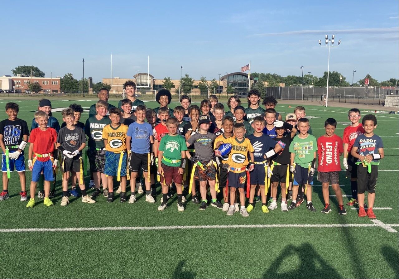 Chippewa Valley flag football teams take part in inaugural Green