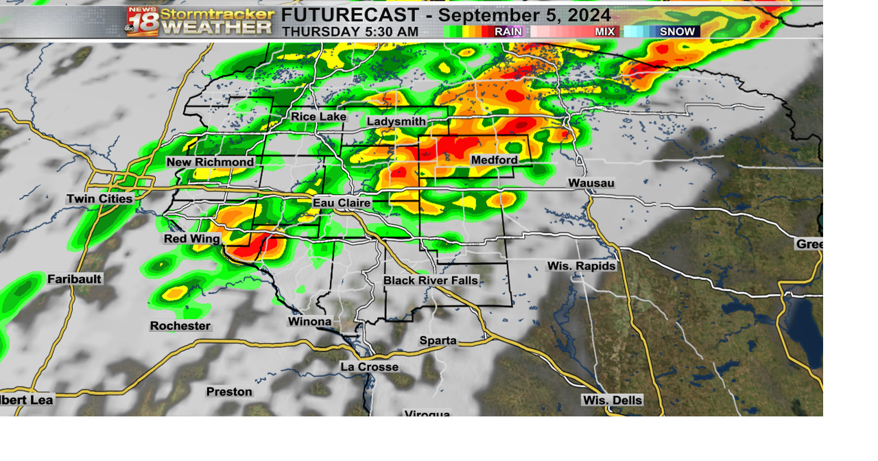 Rain and storms approach Thursday morning with cooler temps this ...