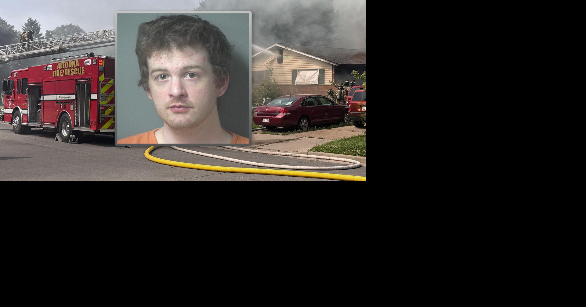 Altoona arson suspect charged with homicide by negligent handling of a fire