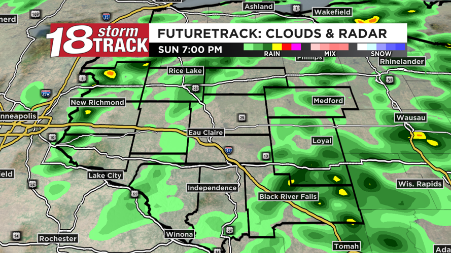 A breezy weekend with highs in the 60s; Still tracking a few chances ...